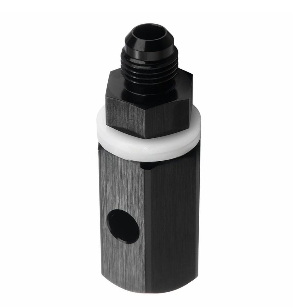 Fuel Tank One Way Vent Valve Aluminum AN6 AN8 Rollover Valve for Automotive Use with PTFE Seal and Stainless Steel Ball