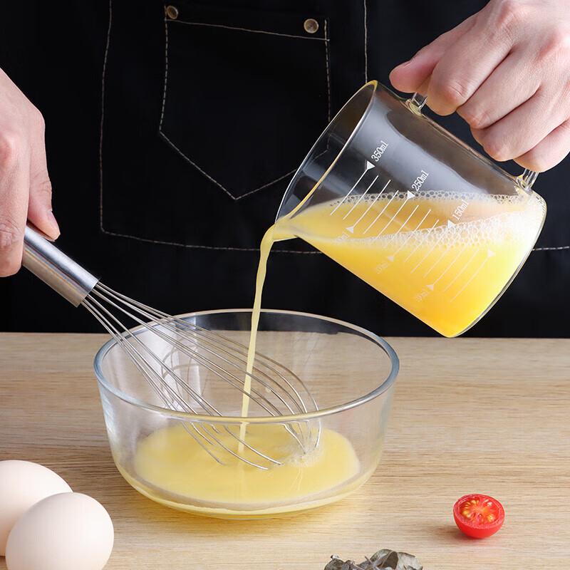 High Borosilicate Glass Measuring Cup with Scale