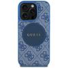 Guess 4G Circle Classic Logo Case        Magsafe For iPhone 16 Pro Blue