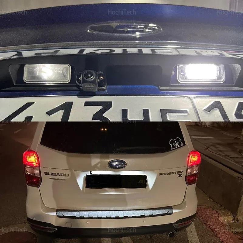 2PS License Plate Light Rear Tail Lamp Upgrade Error Free for 2013-2015 Subaru Forester BRZ Impreza Legacy For Scion FR-S