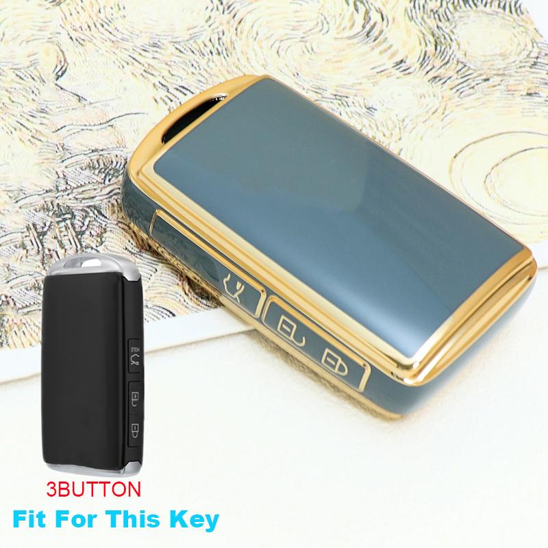 3 Buttons Tpu Auto Car Key Case Cover For Mazda 3 Alexa Cx30 Cx-30 Cx-5 Cx5 Cx3 Cx-3 Cx8 Cx-8 Cx9 Cx-9 Shell Fob Keyless