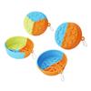 Foldable Silicone Bowl for Pet Outdoor Travel Bowl Dog Food Water Bowl 2pcs Portable Dog Bowl with Hook Cats Dishware