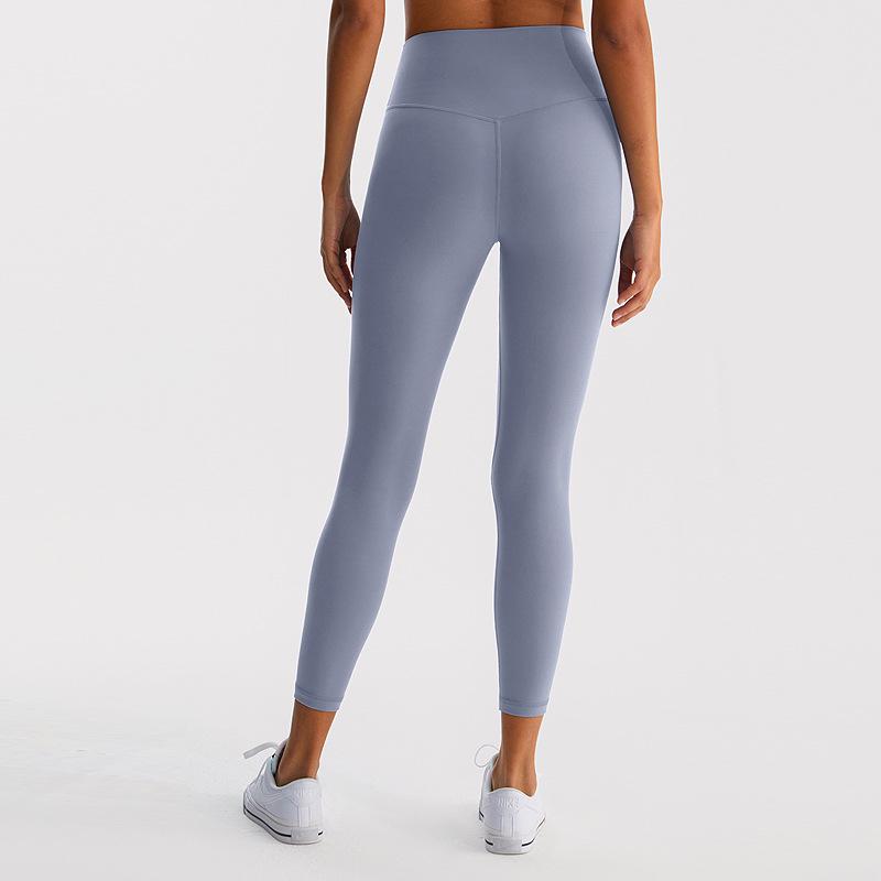 Neue High-Waist Yoga-Hose mit Nude-Gefühl: Damen-Leggings mit Hüftlift, Bauchkontrolle und Feuchtigkeitsableitung