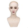 Mannequin Head with Shoulders Female Hairpiece Cosplay for Salons