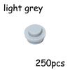 Ungiftig 250 Stück 4073 6141 Platte Rund 1x1 Punkt Moc Zusammenbau Partikel Diy Bausteine 1*1 Figuren Lampe Steine Pädagogisches Spielzeug Für Kinder