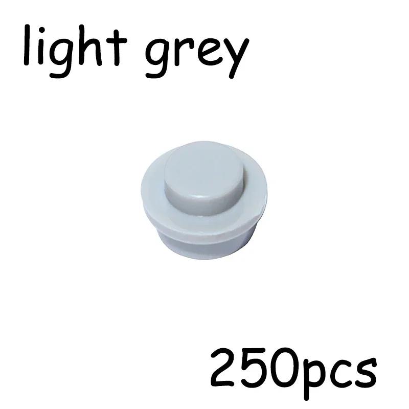 Ungiftig 250 Stück 4073 6141 Platte Rund 1x1 Punkt Moc Zusammenbau Partikel Diy Bausteine 1*1 Figuren Lampe Steine Pädagogisches Spielzeug Für Kinder
