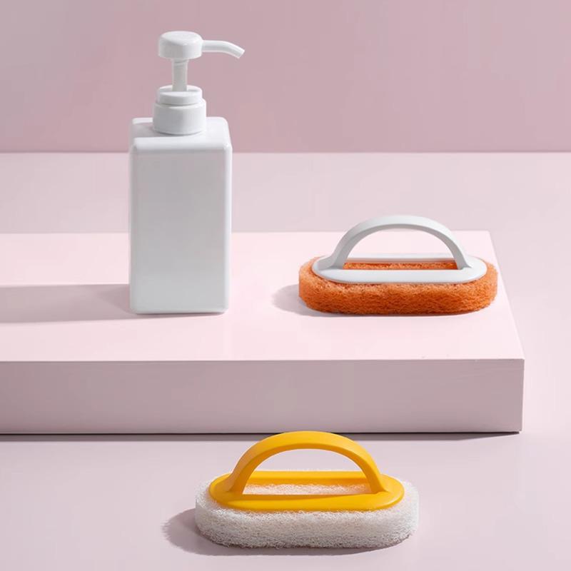 Instant Tile & Sink Cleaning Brush for Kitchen & Bathroom Stains