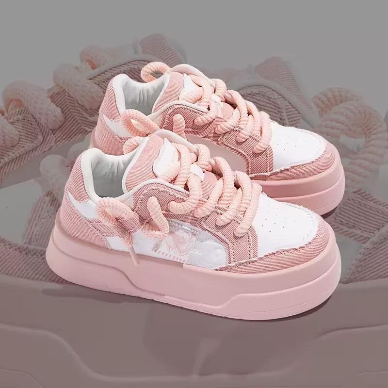 Schuhe mit dicker Sohle Frühling und Sommer neue Studenten Ins Trend Freizeit schuhe Sport