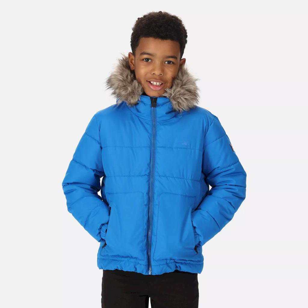 Regatta Childrens/Kids Faux Fur Trim Parka