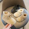 Weiche Sohle Kurze Stiefel für Jungen & Mädchen - Fleecegefütterte Baby Lauflernschuhe & Warme Winter Schneestiefel