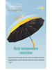 Customizable 72-Bone Automatic Sunshade Umbrella with Sunscreen Protection for Men and Women, Suitable for All Weather Conditions.