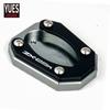 Motorcycle Accessories CNC Aluminum Side Stand Enlarge Kickstand parts For Kawasaki ZX 25R