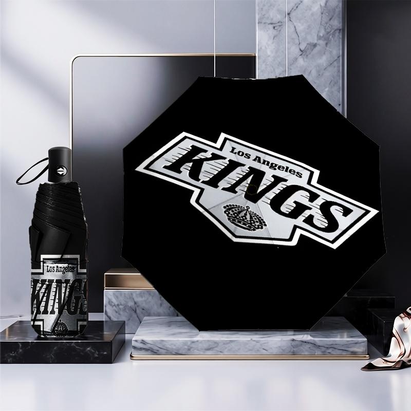 Los Angeles ice hockey Umbrella Folding umbrella, automatic umbrella 8-Frame for Travel, camping Use Gift for Halloween Christmas