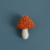 Botanischer Aufnäher Cartoon Gestrickte Pilz Brosche Dreidimensionaler Pilz Pin Kreativer Schmuck Geschenk