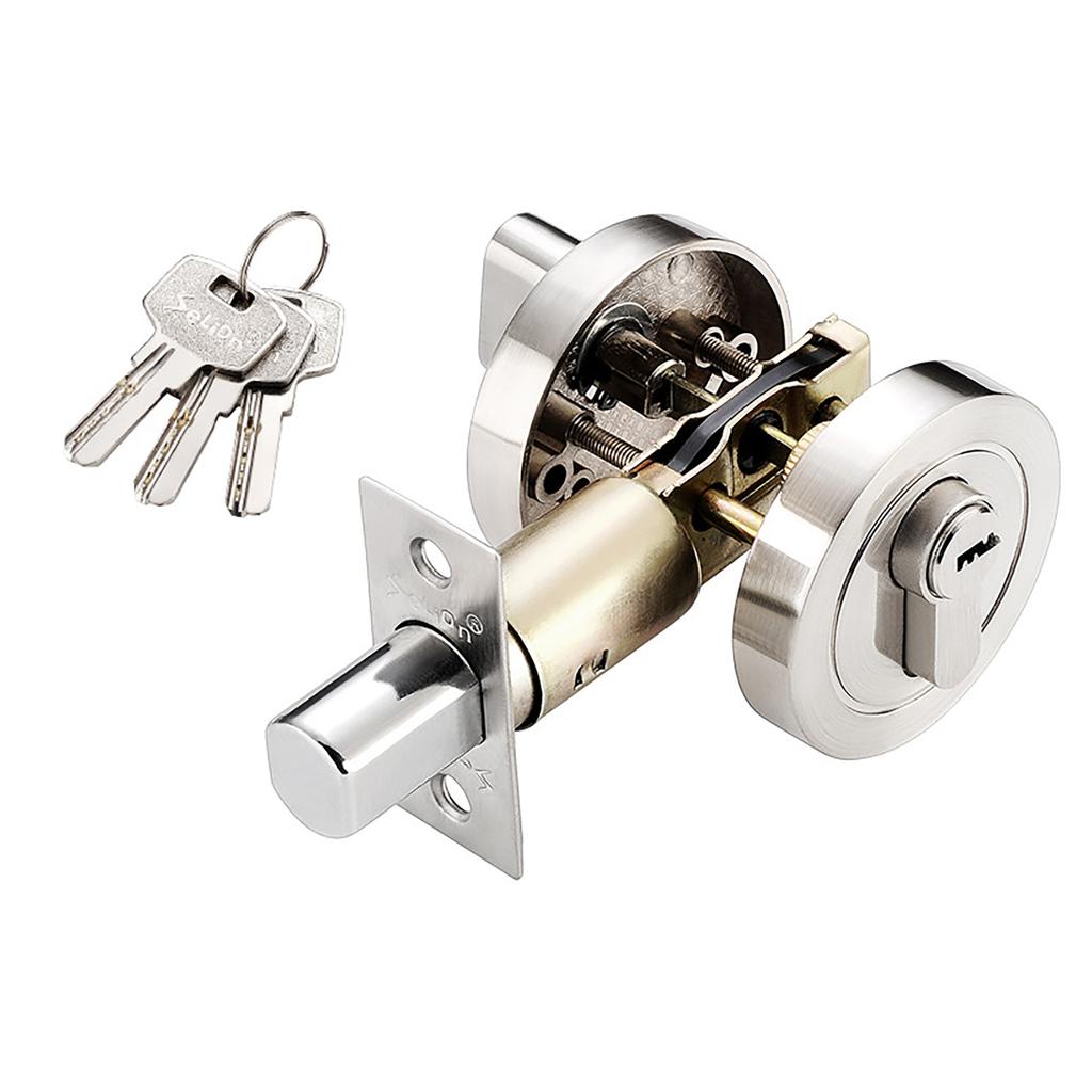 Stainless Steel Concealed Door Lock Keyed Door Lock Interior Door Lock Offering Stable Safety & Simple Setups for Home