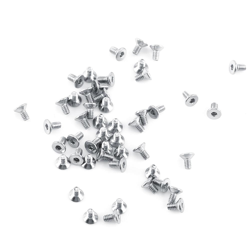 M2 304 Stainless Steel Screws With Hex Nuts Washers Assortment Fasteners( Head)