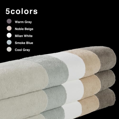 [.co.jp Exclusive] Towel Laboratory Speed ??Dry 3D #009 Face Towels, Warm Gray, 5-Piece Set, Quick-Drying, Medium-Weight, Collaboratively Designed wit