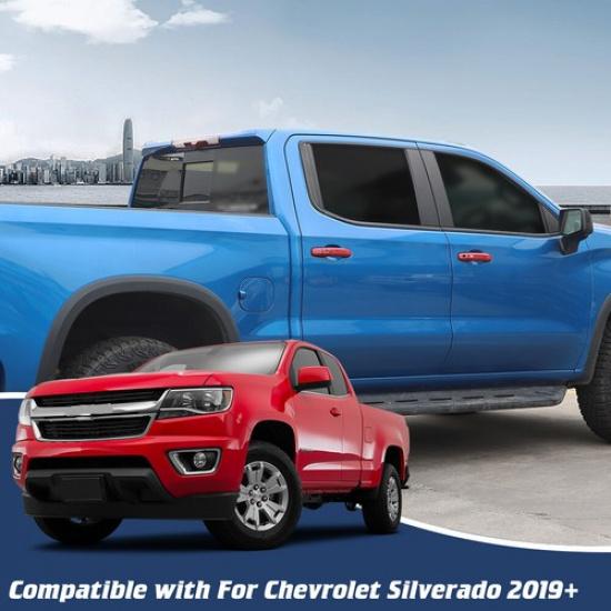 Exterior Door Handle Decor Cover Trim For Chevy Silverado/Sierra +/Suburban