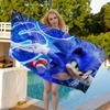 Classic Movie S-sonicS Anime Game Microfiber Beach Towel Absorbent Quick Dry Soft Yoga Swimming Resort Mountain Climbing Towel