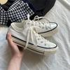 Classic white and black canvas shoes women's shoes 18