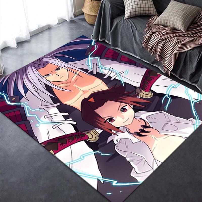 2025 New Shaman King Carpet Rug for Living Room Bedroom Home Sofa Decoration,Kids Play Non-slip Floor Mat154