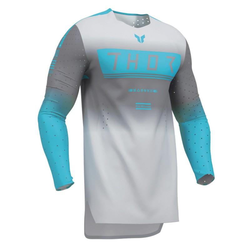 Herren Schnelltrocknendes Radtrikot Langarm Mountainbike Offroad MTB Trail Riding Shirt