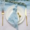 Table Runners Rustic Cotton Gauze Dining Burlap Retro Burr Texture Vintage Wedding Supplies Linen Home Christmas Decorations