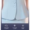 Toluoman Women's Summer Formal Two-Piece Suit Set