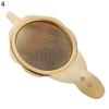 Convenient  Tea Drain Filter Golden Tea Coffee Strainer Fine Mesh Filter Multi-purpose Eco-friendly Tea Spoon for Restaurant