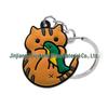 PVC Soft Rubber Cat Keychain Pendant - Cute Bag Accessory and Ornament