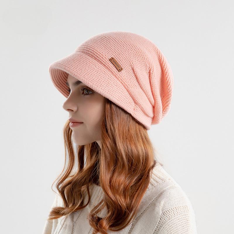 Winter Warmth Beanie Thermal Knitted Hat for Women for Skiing, Cycling