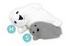 Naitou Design Underwater Walking Plush Toy Medium White A Day in the Life of a Seal