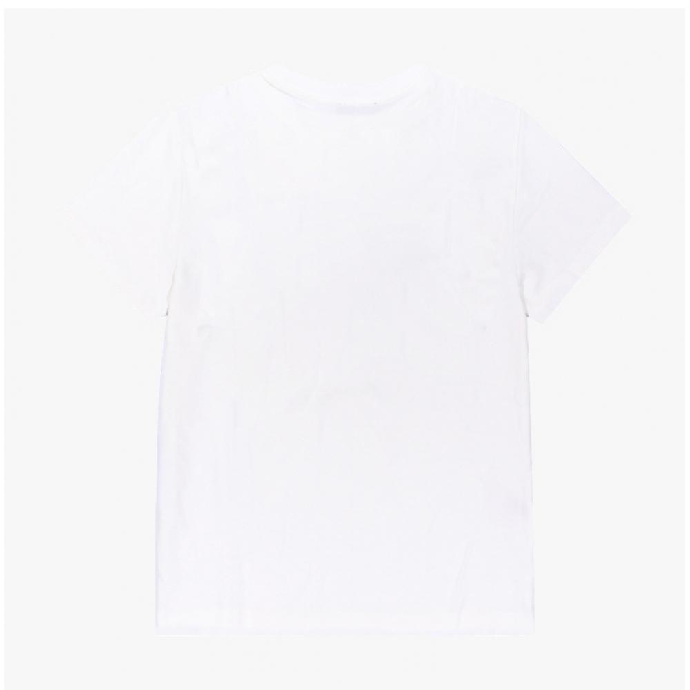 Apesse Cohbu M26442 Aab White Label Vintage Print Common Short Sleeve Tee
