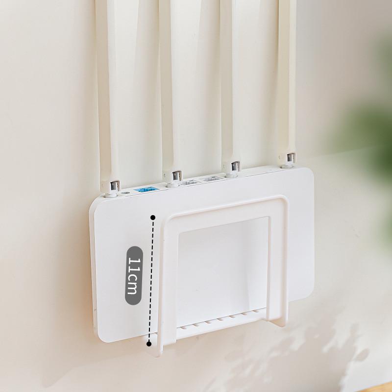 Home Router Storage Box Wireless Wifi Tv Set-Top Box Wall Mounted Storage Rack For Living Room Bedroom Sorting Storage