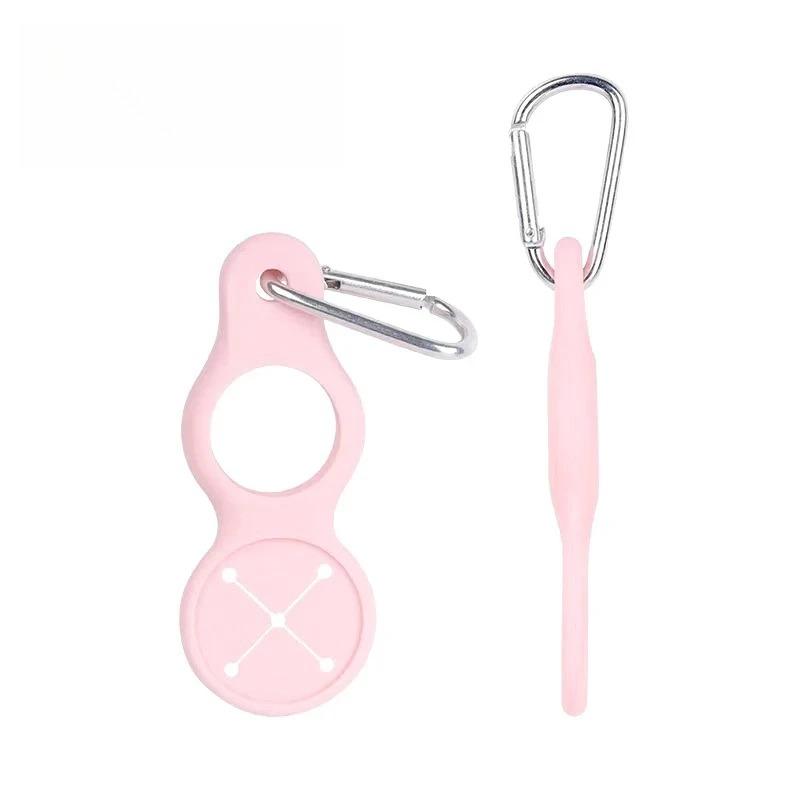 Outdoor Silikon Flaschen Schnalle Karabiner Wasserflaschenhalter Clip, Tragbarer Getränkeflaschen Aufhänger für Rucksack Camping Wandern Radfahren Reisen
