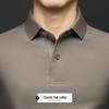 Men's 100% Cotton Long-Sleeve Polo Shirt