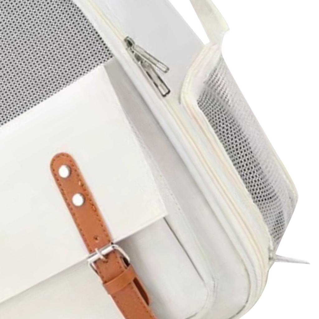 Haustiertrage Rucksack Atmungsaktives Mesh Haustiertragetasche Wasserdicht Tragbar Haustierreise-Tragetasche für
