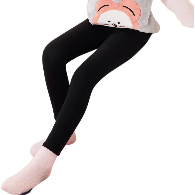Balabala Kids' Fleece-Lined Thermal Leggings