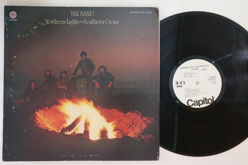 LP Record BAND - Northern Lights - Southern Cross ECS80392PROMO CAPITOL 1975 Japan Rock Used