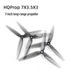 Dingpei HQ 7-inch 3-Blade Drone Propellers (Transparent Grey)
