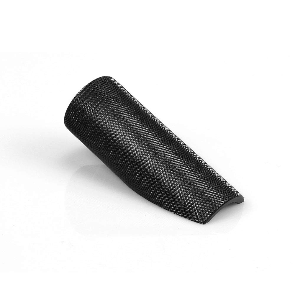 MUTEKI 2pcs Colorful Aluminum Motorcycle Back Step Motorcycle Foot Pegs for Honda Racquasie Swimmer Motor Accessories (Black)