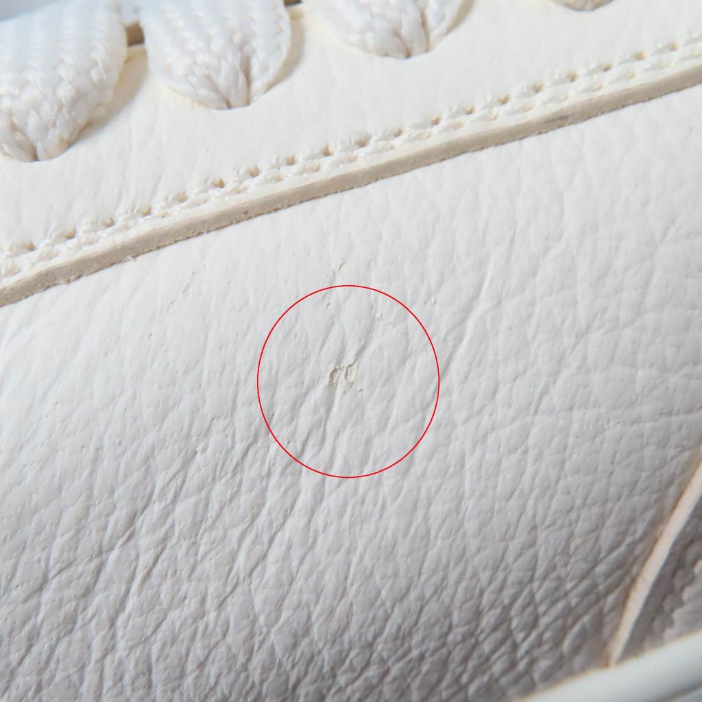 Pristine CHURCH'S sneakers LAURELLE Deerskin lace-up Ivory Dearskin Leather Women 38 Used