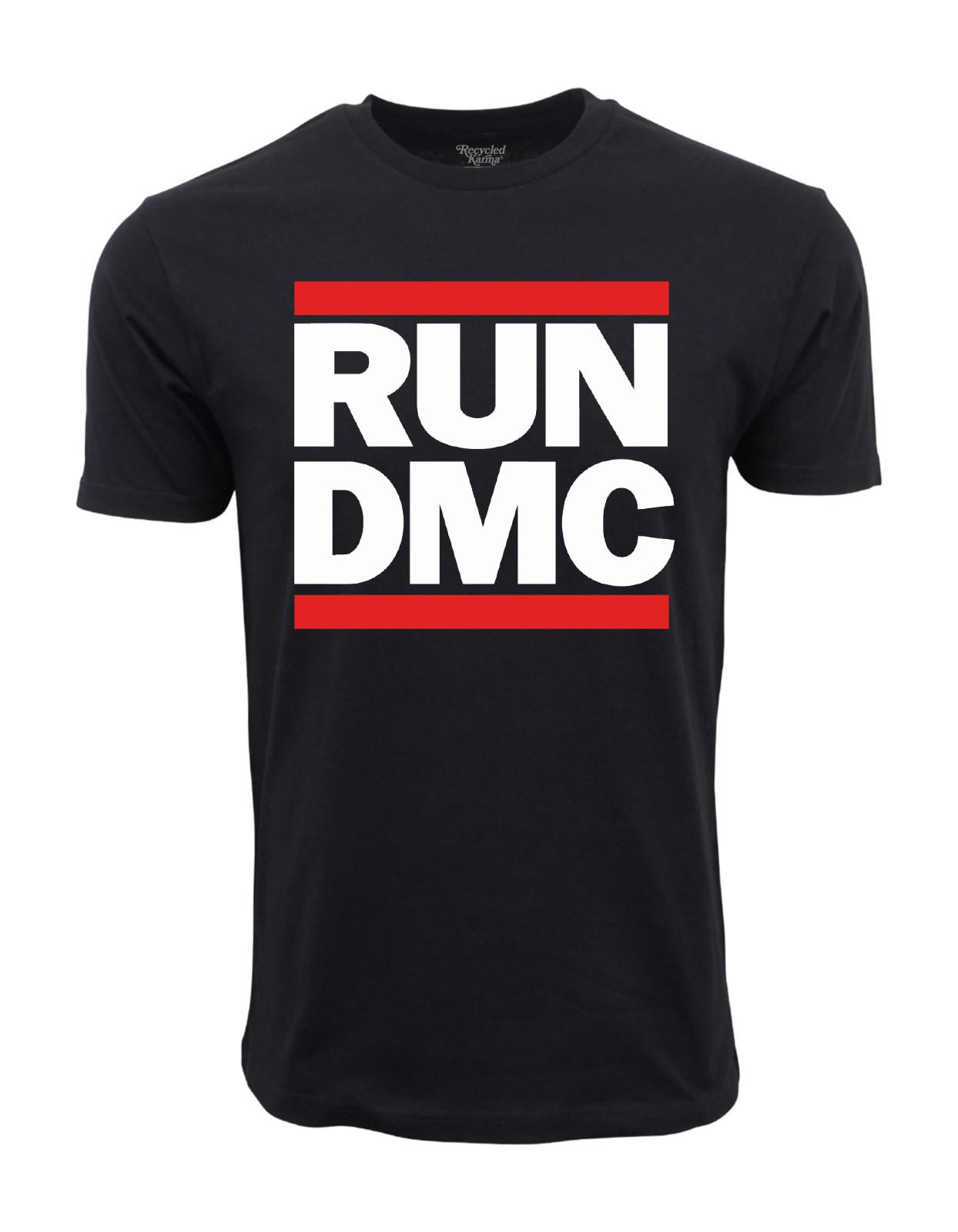 Run Dmc LOGO Graphic T shirt L