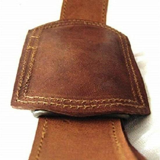 24" Goat Leather Men Travel Bag Gym Luggage Genuine Vintage Brown S Duffel New