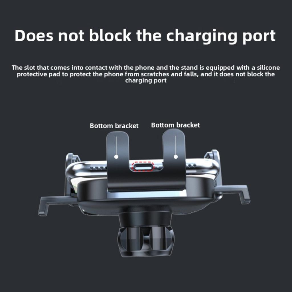 Suction Cup Car Phone Holder, Universal Navigation Bracket for Air Outlet, New Energy Vehicle Supplies