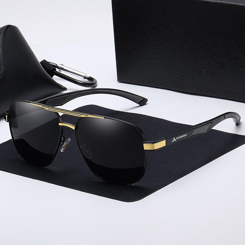 For Mitsubishi ASX Lancer Pajero Outlander L200 Men's Sunglasses Luxury Glasses Polarized Anti-Glare Driving Goggles Accessory ZL0
