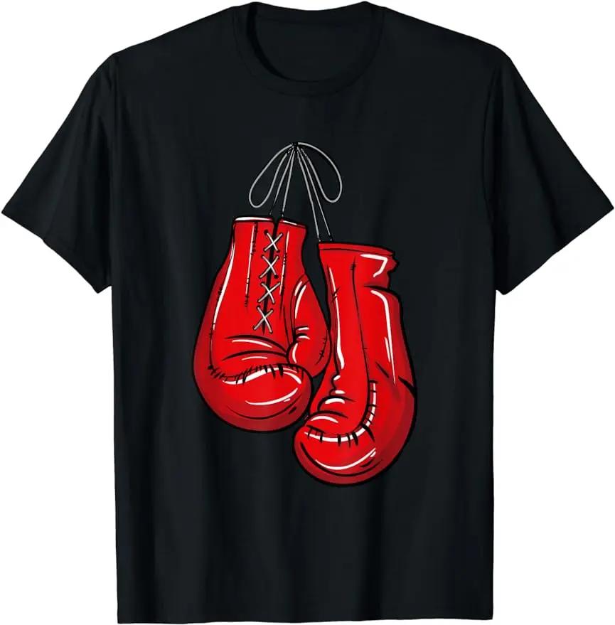 Boxing Fan Fitness Boxer Kickboxing Fan T-shirt Unisex Men's Clothing Personality High Quality Custom Printed T-shirt Tops