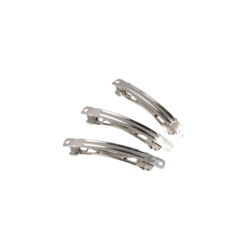 20Pcs Base Hair Clips DIY Hairpins Metal Metal Spring Hair Clip Fashion DIY Spring Clips  Ladies