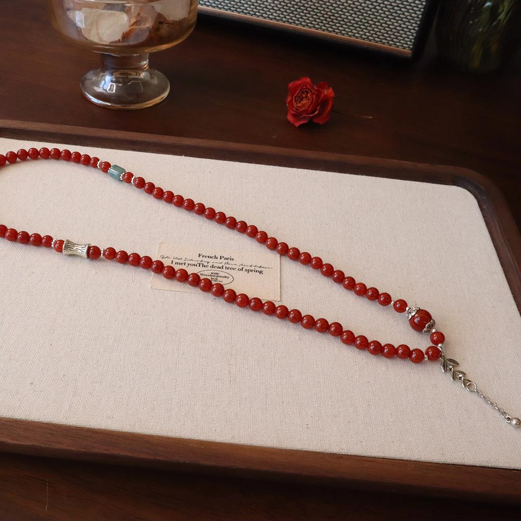Natural Nanhong Agate Bracelet.fashion Women Daily Jewelry Gift