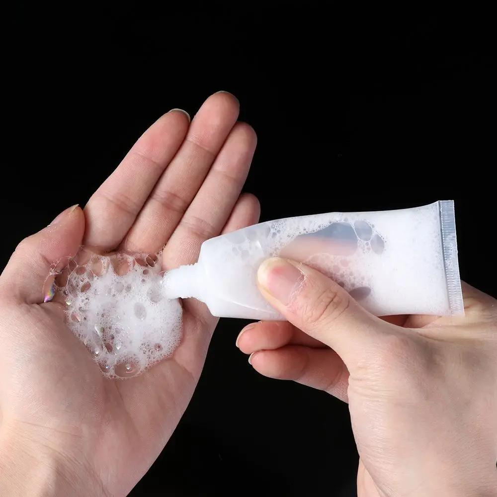 2PCS Makeup Tool Travel Size Squeeze Containers Shampoo Holder Lotion Packing Refillable Bottle Cream Tube